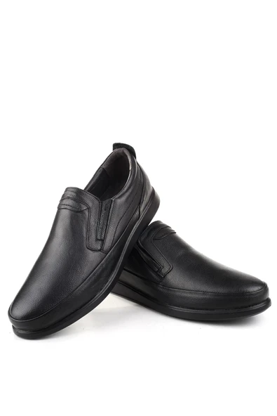 Papuç Sepeti 155 Büyük Numara Hakiki Deri Günlük Erkek Ayakkabı - Resim 3