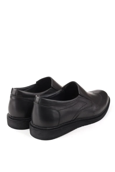 Papuç Sepeti 130 Büyük Numara Hakiki Deri Günlük Erkek Ayakkabı - Resim 4