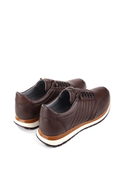 Papuç Sepeti 0106 Erkek Ortopedik Taban Hakiki Deri Ayakkabı - Resim 11