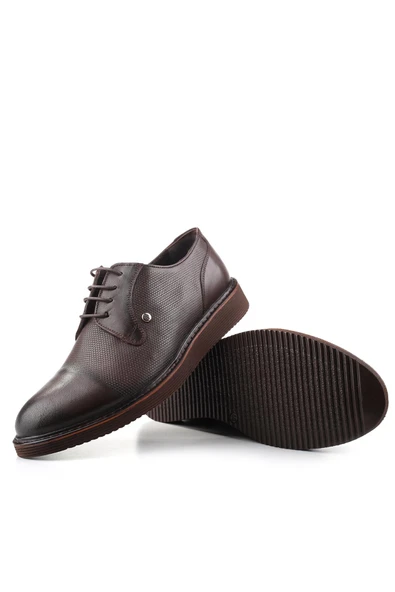 Nevzat Öge 1005 Hakiki Deri Bağcıklı Hafif Taban Klasik Erkek Ayakkabı - Resim 10