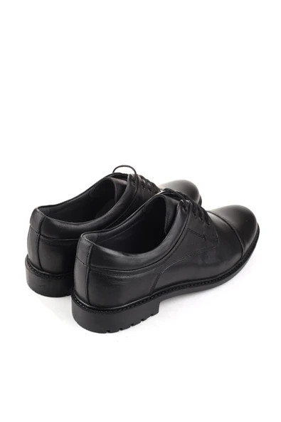 Luis Figo 4425 Büyük Numara Hakiki Deri Bağcıklı Erkek Ayakkabı - Resim 4