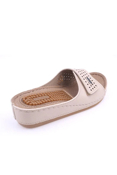 Gezer 11260 Topuk Dikenli Anatomik Taban Günlük Kadın Terlik - Resim 9