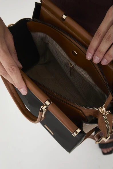 Cressberry 14320 Kadın Çok Bölmeli El & Omuz Çantası - Resim 12