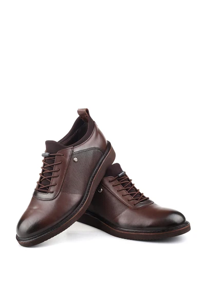 Nevzat Öge 01071 Hakiki Deri Hafif Taban Klasik Erkek Ayakkabı - Resim 6