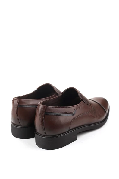 Nevzat Öge 098 Hakiki Deri Bağcıksız Klasik Erkek Ayakkabı - Resim 6