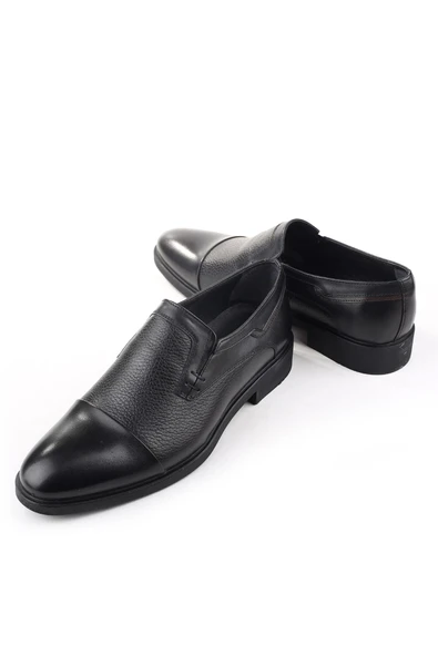 Nevzat Öge 098 Hakiki Deri Bağcıksız Klasik Erkek Ayakkabı - Resim 7