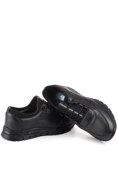 Papuç Sepeti 4251 Büyük Numara Hakiki Deri Günlük Erkek Ayakkabı - Resim 4