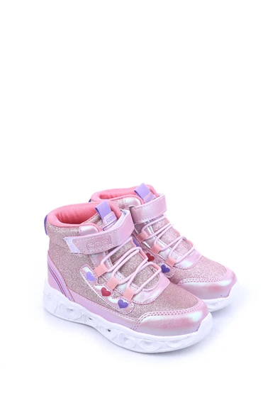 Cool Kids Hafif Taban Cırtlı Işıklı Kız Çocuk Bot ürün görseli 1