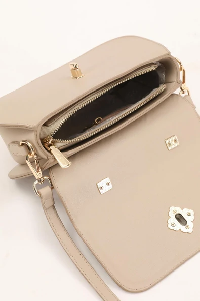 Levidor 930180 Kadın Kabartma Desenli  El & Omuz Çantası - Resim 11