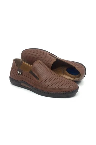 Catelli 573 Ortopedik Jell Taban Hakiki Deri Günlük Erkek Ayakkabı - Resim 2