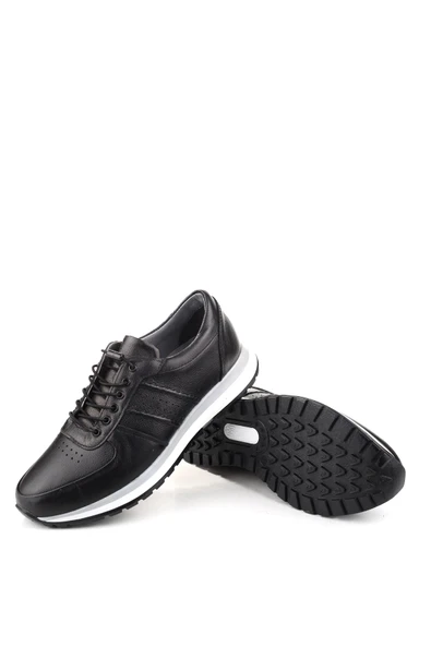 Papuç Sepeti 0615 Erkek Ortopedik Taban Hakiki Deri Ayakkabı - Resim 4