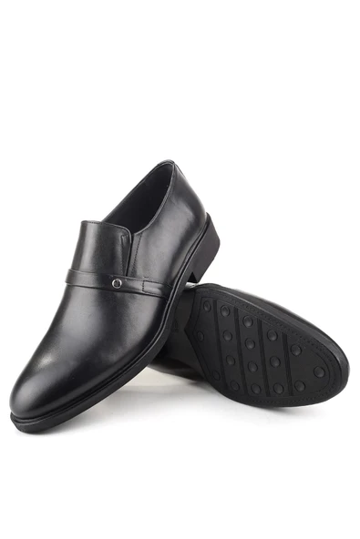 Nevzat Öge 030 Hakiki Deri Bağcıksız Klasik Erkek Ayakkabı - Resim 5