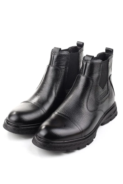 Adnan Bozkaya 23112 Ortopedik Taban Hakiki Deri Klasik Erkek Bot - Resim 2