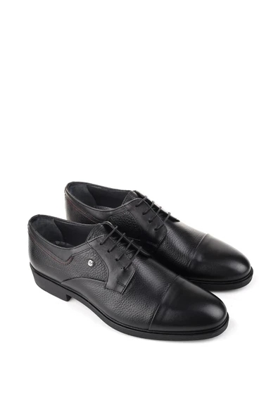 Nevzat Öge 099 Hakiki Deri Bağcıklı Klasik Erkek Ayakkabı - Resim 2