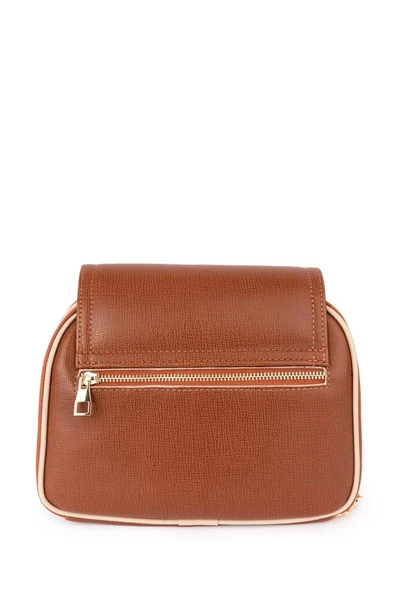 Papuç Sepeti 1406 Kadın Çok Bölmeli Günlük  Omuz Çantası - Resim 10