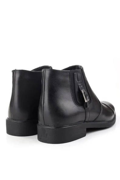 Nevzat Öge 01005 Hakiki Deri Klasik Erkek Kürklü Bot - Resim 5