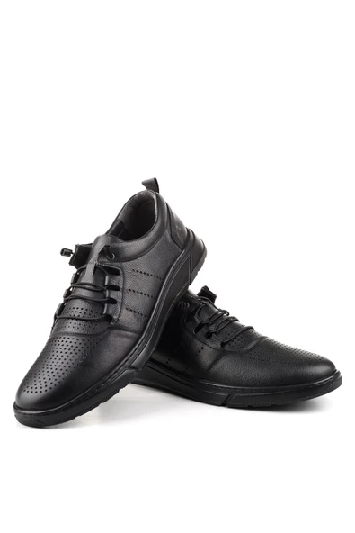 Papuç Sepeti 216 Büyük Numara Hakiki Deri Günlük Erkek Ayakkabı - Resim 3