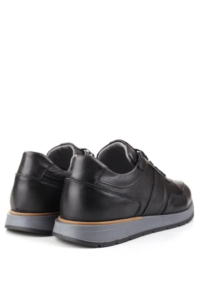 Dericibey 1216 Hakiki Deri Bağcıklı Günlük Erkek Ayakkabı - Resim 4