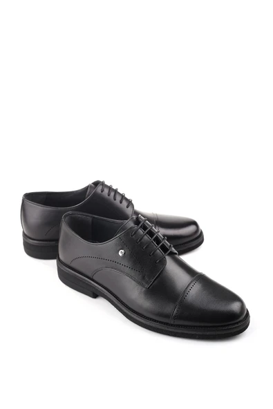 Benart Hakiki Deri Hafif Eva Taban Bağcıklı Günlük Klasik Erkek Ayakkabı - Resim 7