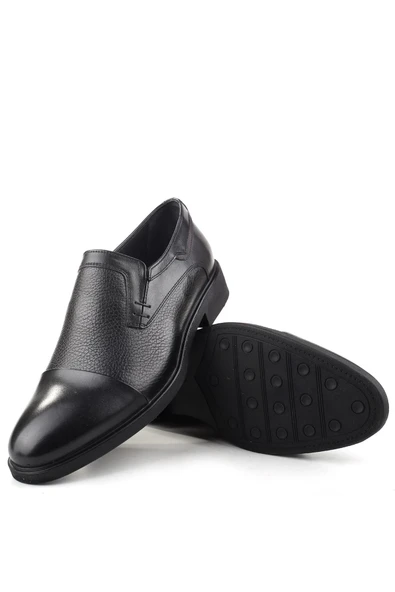 Nevzat Öge 098 Hakiki Deri Bağcıksız Klasik Erkek Ayakkabı - Resim 9