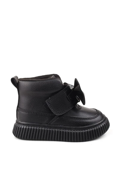 Papuç Sepeti Arzn-4130 Cırtlı Kaymaz Taban Kız Bebek Bot - Resim 3