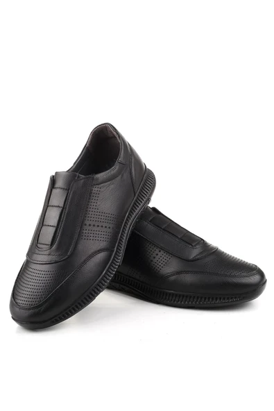 Papuç Sepeti 801 Büyük Numara Hakiki Deri Günlük Erkek Ayakkabı - Resim 3