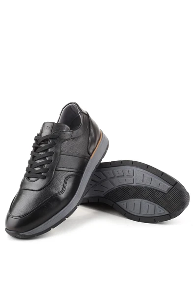 Dericibey 1216 Hakiki Deri Bağcıklı Günlük Erkek Ayakkabı - Resim 5