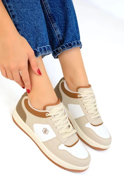 Papuç Sepeti 4220 Anatomik Taban Günlük Kadın Spor Ayakkabı - 5