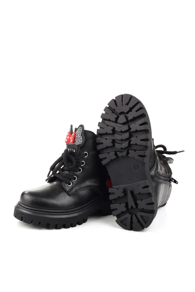 Papuç Sepeti 4181 Kaymaz Termo Taban Fermuarlı Kız Çocuk Bot - Resim 9