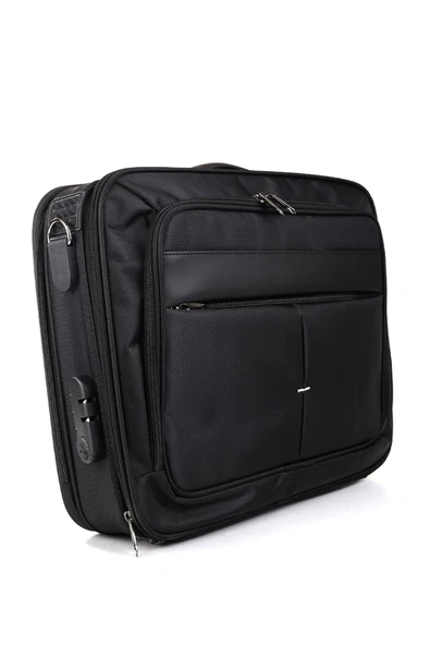 Papuç Sepeti 11028 Kasalı Laptop 15.6 İnç Şifreli Seyahat Çantası - Resim 2