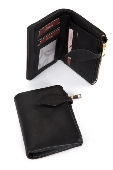 Papuç Sepeti 2015 Kadın Yumuşak Deri Çok Bölmeli Cüzdan - Resim 2