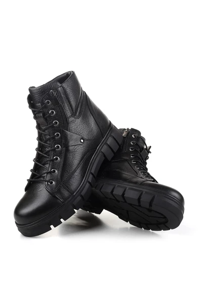 Voyager 3978 Termo Kaymaz Taban Hakiki Deri Erkek Bot - Resim 3