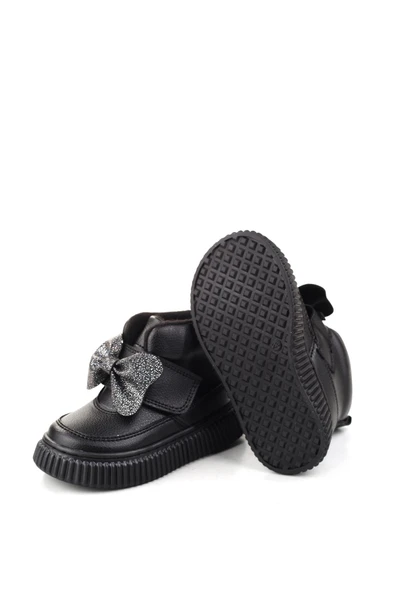 Papuç Sepeti Arzn-4130 Cırtlı Kaymaz Taban Kız Bebek Bot - Resim 9