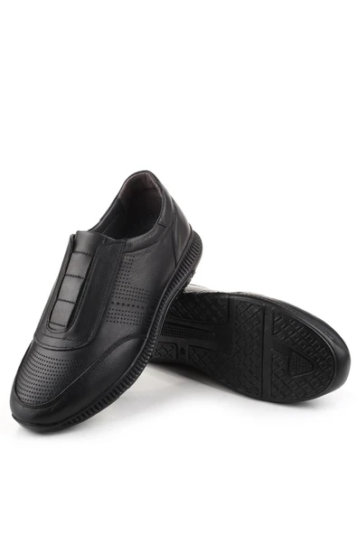 Papuç Sepeti 801 Büyük Numara Hakiki Deri Günlük Erkek Ayakkabı - Resim 5