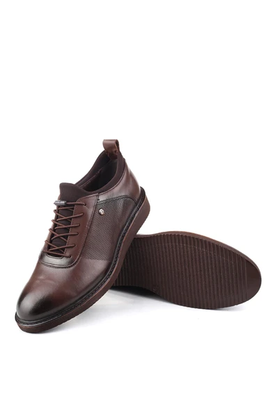 Nevzat Öge 01071 Hakiki Deri Hafif Taban Klasik Erkek Ayakkabı - Resim 10