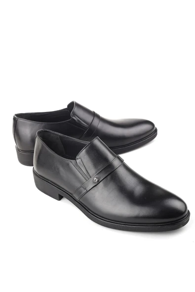 Nevzat Öge 030 Hakiki Deri Bağcıksız Klasik Erkek Ayakkabı - Resim 4