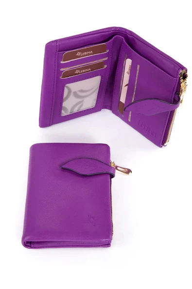 Papuç Sepeti 2015 Kadın Yumuşak Deri Çok Bölmeli Cüzdan - Resim 6