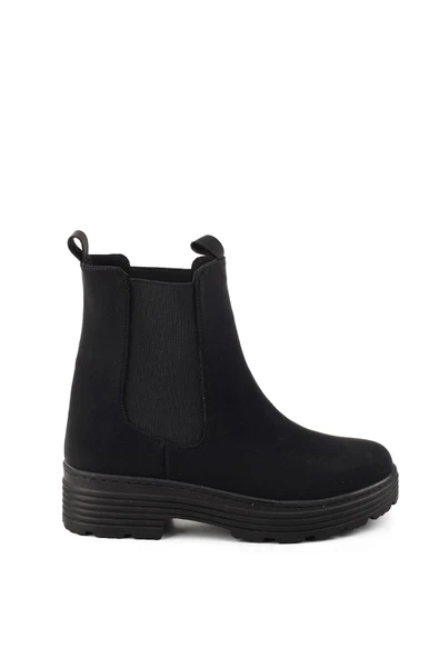 Papuç Sepeti  5 Cm Topuklu Termo Kaymaz Taban Günlük Kadın Bot ürün görseli 1