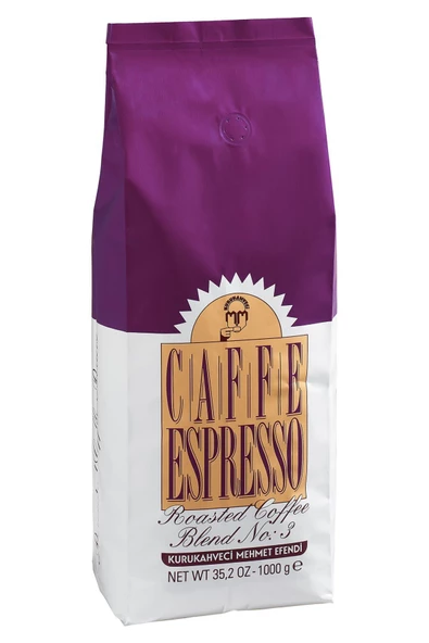 Mehmet Efendi Colombian Espresso Blend No:3 Çekirdek Kahve - 6 Adet