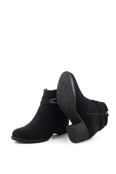 Papuç Sepeti  5 Cm Topuklu Kaymaz Kauçuk Taban Günlük Kadın Bot - Resim 9