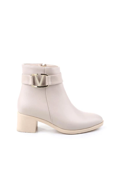 Papuç Sepeti UM848 5 Cm Topuklu Kaymaz Taban Günlük Kadın Bot - Resim 2