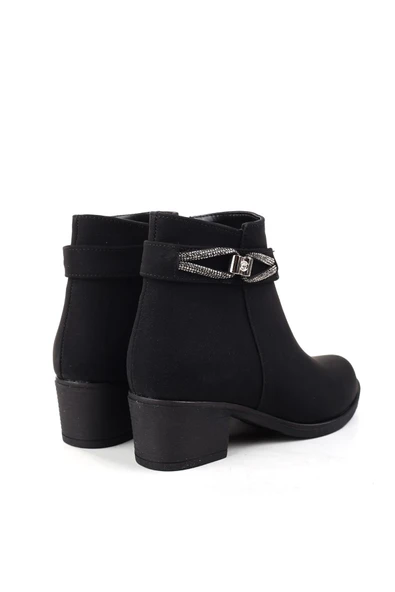 Papuç Sepeti  5 Cm Topuklu Kaymaz Kauçuk Taban Günlük Kadın Bot - Resim 7