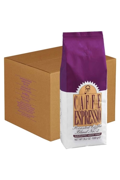 Mehmet Efendi Colombian Espresso Blend No:3 Çekirdek Kahve - 6 Adet