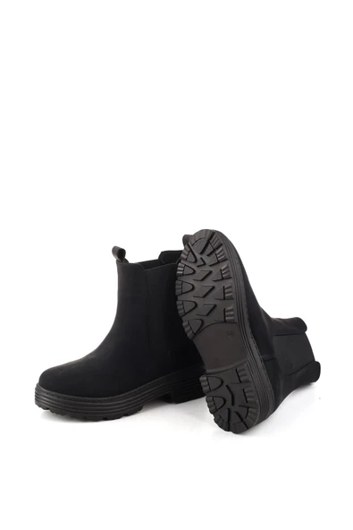 Papuç Sepeti  5 Cm Topuklu Termo Kaymaz Taban Günlük Kadın Bot - Resim 9