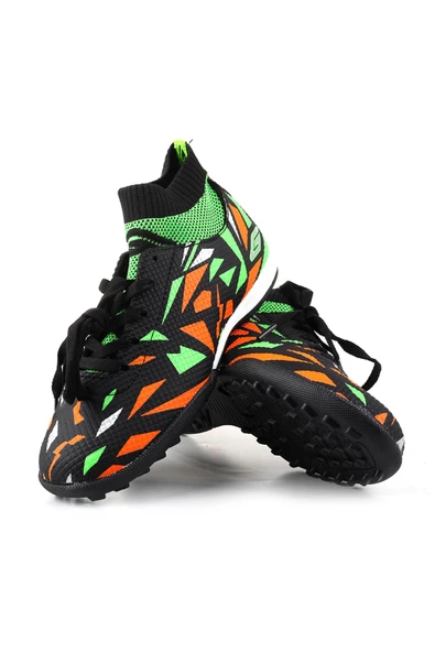 Papuç Sepeti Dgn-2303 Erkek Çocuk Çoraplı Halı Saha Spor Ayakkabı - Resim 7