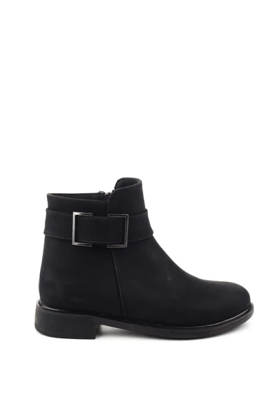 Papuç Sepeti 4197 Fermuarlı Termo Taban Günlük Kadın Bot ürün görseli 1