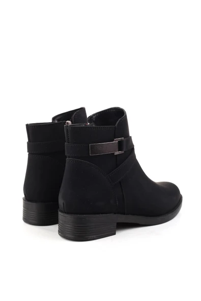 Papuç Sepeti 4194 Fermuarlı Termo Taban Günlük Kadın Bot - Resim 4