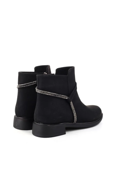 Papuç Sepeti 4196 Fermuarlı Termo Taban Günlük Kadın Bot - Resim 4