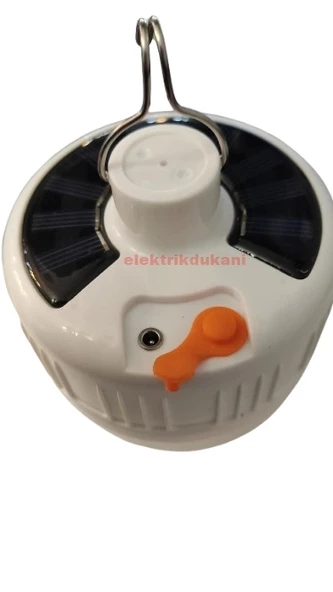 MUTLUSAN Solarlı Kamp Feneri 24w Solar + Elektrik Şarjlı - 3