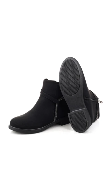 Papuç Sepeti 4196 Fermuarlı Termo Taban Günlük Kadın Bot - Resim 5